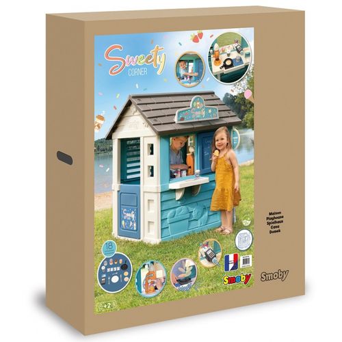 SMOBY Domek Ogrodowy Lodziarnia Sweety Corner na Arena.pl