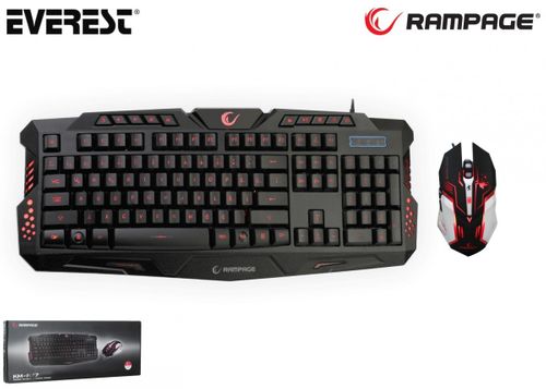 EVEREST KM-R77 3 LED + Mysz na Arena.pl