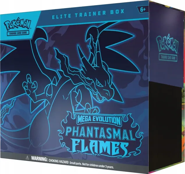 POKÉMON TCG: MEGA EVOLUTION - PHANTASMAL FLAMES - ELITE TRAINER BOX zdjęcie 2