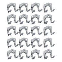 WIESZAKI POJEDYNCZE NA NARZĘDZIA ogrodowe do garażu wieszak uchwyt 20 SZTUK