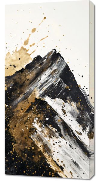 Obraz 50x100cm Złote Szczyty zdjęcie 1