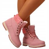 Śniegowce Damskie Buty Zimowe OCIEPLANE wygodne FUTERKO WODOODPORNE