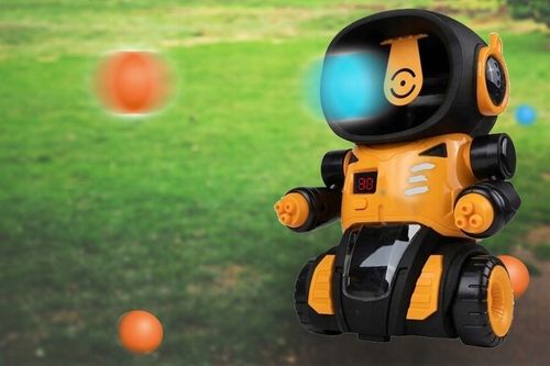 Zabawka Dla Dzieci Strzelanie do Celu Robot Roboschoot Licznik Punktów na Arena.pl