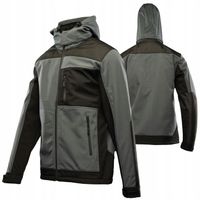 KURTKA ROBOCZA SOFTSHELL Bluza Robocza WODOODPORNA Ciepła WZMOCNIENIA BHP