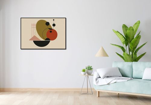 Plakat 100x70cm Geometryczny Balans na Arena.pl
