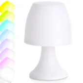 Lampka stołowa nocna LED na biurko komodę szafkę do pokoju dziecięcego multikolor