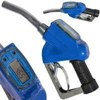 PISTOLET DO TANKOWANIA Z LICZNIKIEM LCD /NIEBIESKI