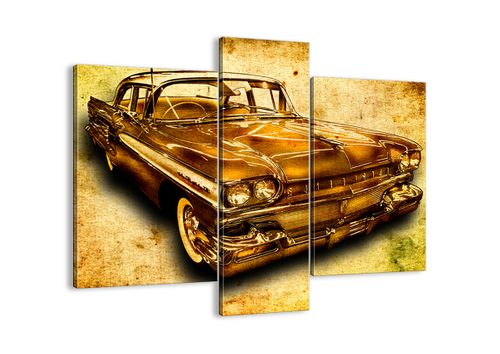 Obraz Na Płótnie - Samochód Sepia - 95X80 Cm - Cb95X80-0526 na Arena.pl