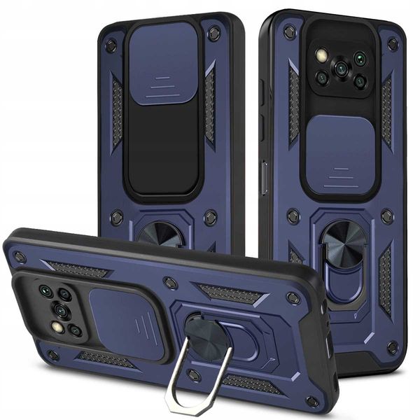 Spacecase Camring Poco X3 Pro Blue zdjęcie 2