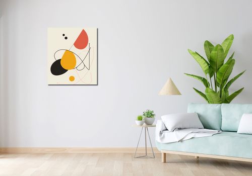 Obraz 60x70cm Rapsodia Kształtów na Arena.pl