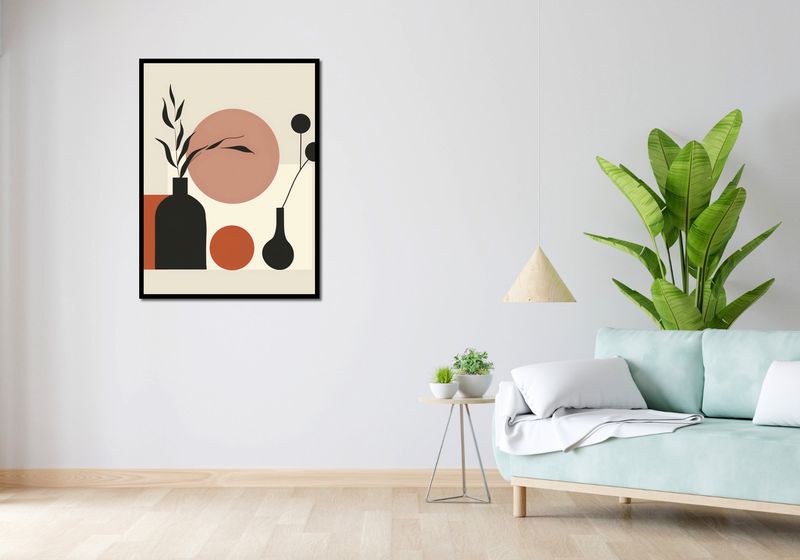 Plakat 75x100cm Stół Roślin zdjęcie 4