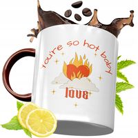 Kubek Bordowy Dla Dziewczyny Na Urodziny Prezent Z Nadrukiem Ze Zdjęciem