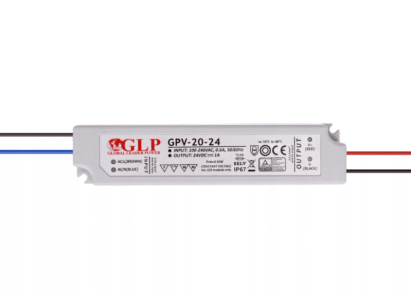 Zasilacz 24V/1A CV IP67 20W GPV-20-24 GPV zdjęcie 3