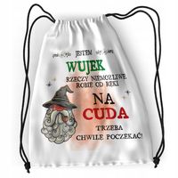 Plecak Dla Wujka Szkolny Worek Torba Z Nadrukiem Ze Zdjęciem