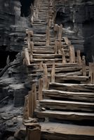 Plakat 68x101cm Schody do Nieznanego