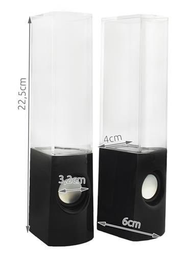 Głośnik fontanna LED USB - 2 szt na Arena.pl