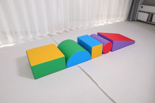 tor przeszkód dla dzieci Soft - kolorowy na Arena.pl