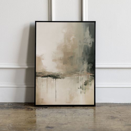 Plakat obrazy abstrakcyjne w ramie 21x30 cm w czarnej ramie na Arena.pl