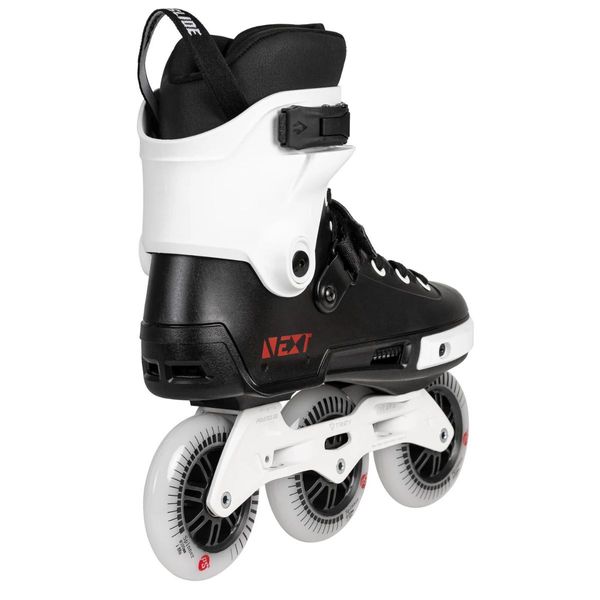 Rolki Powerslide Next Core 100 Black White 44-45 zdjęcie 4
