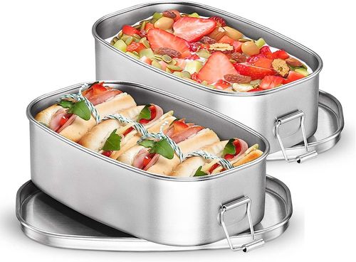 Lunchbox pojemnik metalowy 550ML 2szt na Arena.pl