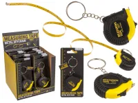 Brelok Miarka - Kompaktowa Miara w formie Breloka 200 cm