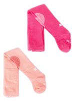 Rajstopy dziewczęce do raczkowania ABS łabędź i buźka 2PAK 86-92