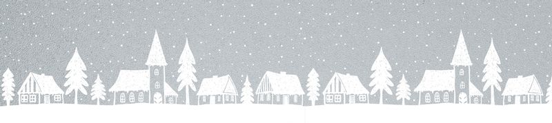 Folia Okienna Statyczna Wzór Domki Ozdoba Na Boże Narodzenie Border Na Okno zdjęcie 5