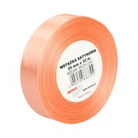 WSTĄŻKA SATYNOWA 38MM X 32M WS38-124 BREWIS ŁOSOSIOWA