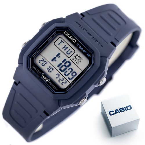 ZEGAREK MĘSKI CASIO W-800H-2A (zd100c) - KLASYKA + BOX na Arena.pl