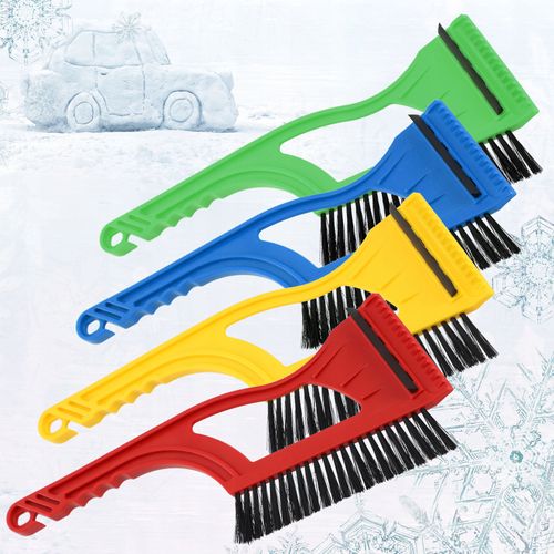 Skrobaczka Do Szyb Szczotka Skrobak Lodu Długa 2W1 na Arena.pl