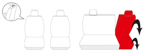 Wn Golf IV 1997-2006 Pokrowce dopasowane na miarę na Arena.pl