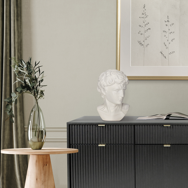 Dekoracja głowa Dawida biała zdjęcie 5