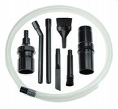 ZESTAW MINI SSAWEK DO ODKURZACZA DETAILING UNIWERSALNE WĄŻ ADAPTER KOŃCÓWKI