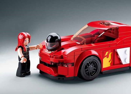 KLOCKI SLUBAN CC Samochód wyścigowy 163 - B0633D na Arena.pl