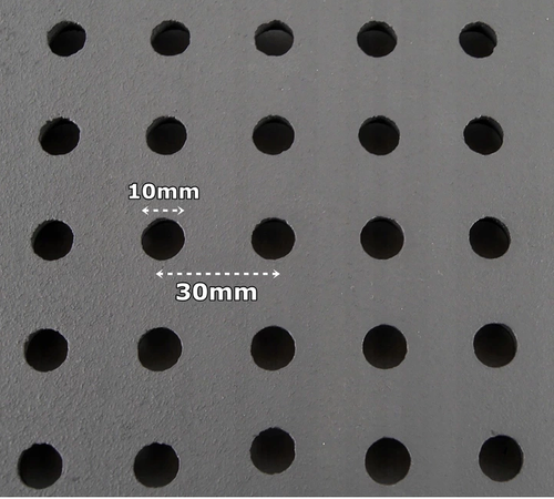 Ruszt żeliwny dziurkowany  do kominka - pieca 35x35 na Arena.pl