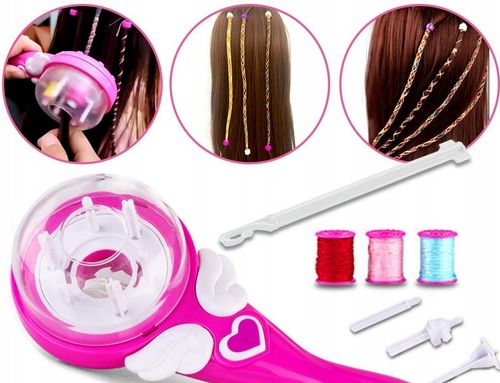 ZAPLATARKA do włosów zaplatacz Studio Fryzjerskie maszynka do WARKOCZYKÓW na Arena.pl