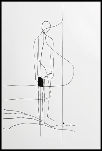 Plakat 61x90,5cm Samotna Wędrówka na Arena.pl