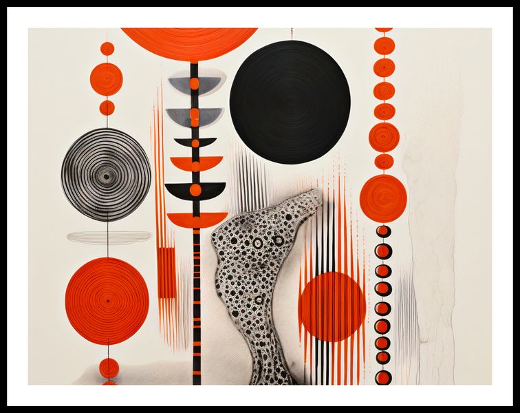 Plakat 65x50cm Kontrastowy Kosmos zdjęcie 3