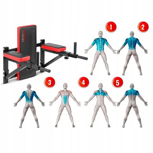 Drążek do dipów na ścianę NS-320 na Arena.pl