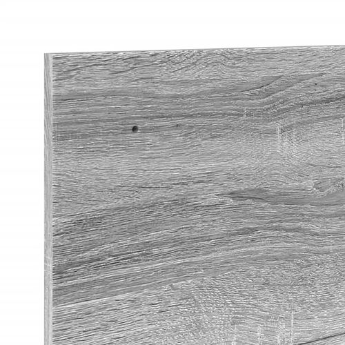 Półka ścienna, 70x16,5x30 cm, szary dąb sonoma na Arena.pl