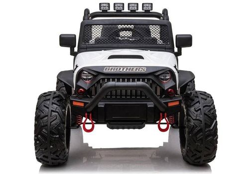 Auto na akumulator Jeep JC666 Biały na Arena.pl