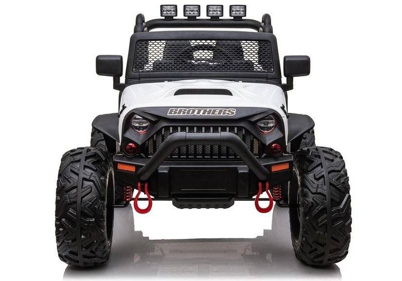 Auto na akumulator Jeep JC666 Biały zdjęcie 2