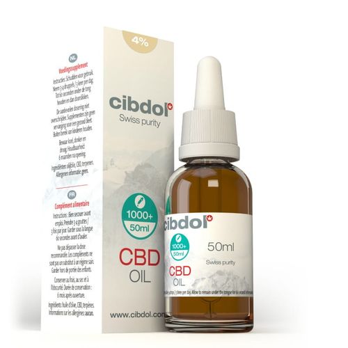 Olejek konopny CBD Cibdol 4% 50ml na Arena.pl