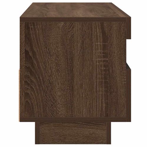 Szafka pod TV z oświetleniem LED, brązowy dąb, 100x35x40 cm na Arena.pl