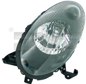 Nissan Micra K12 03-07 Reflektor przedni lampa przednia prawa Czarna