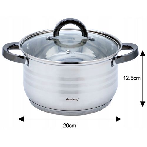 ZESTAW GARNKÓW 8 ELEMENTÓW KLAUSBERG KB-7701 na Arena.pl