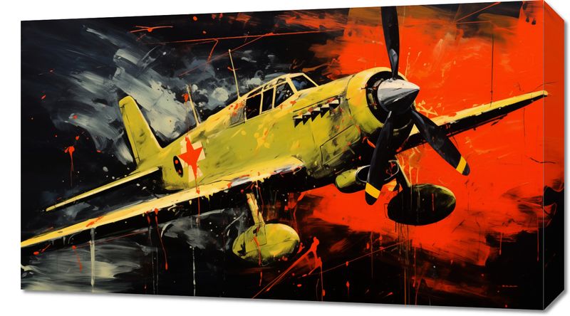 Obraz 70x40cm Barwny Przelot zdjęcie 1