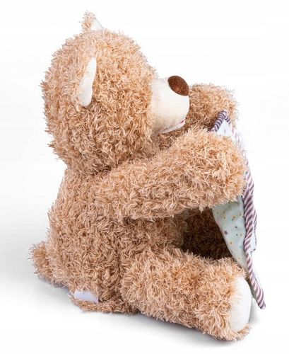 Dumel INTERAKTYWNY MIŚ ZABAWA w A-kuku PLUSZAK ma RUCHOME ŁAPKI i PYSZCZEK na Arena.pl