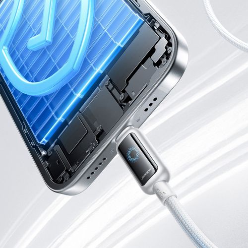 Kabel przewód USB-A - iPhone Lightning 3A 1.2m - biały na Arena.pl