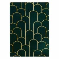 RUG/LU/ESTEMA/ARTDECO2/BOTTLEGREEN+GOLD/120x170